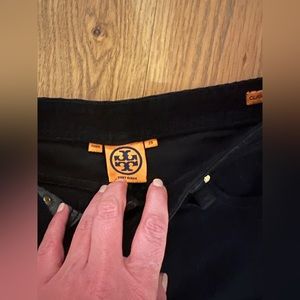 Tory Burch Classic Boot black corduroy